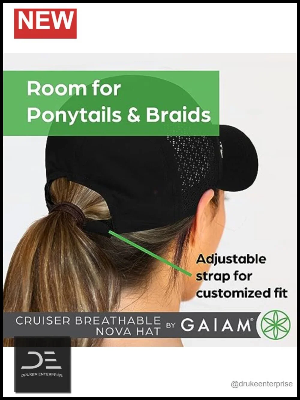 Breathable Lightweight Baseball Cap with Adjustable Strap